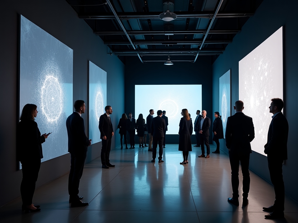 Ausstellung neuronaler Kunst